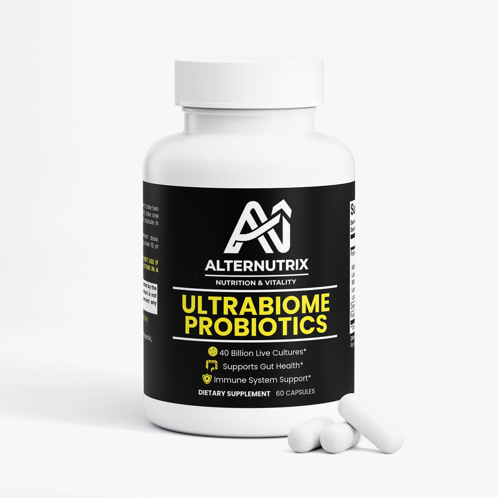 Ultrabiome Probiotics 40 Billion with Prebiotics