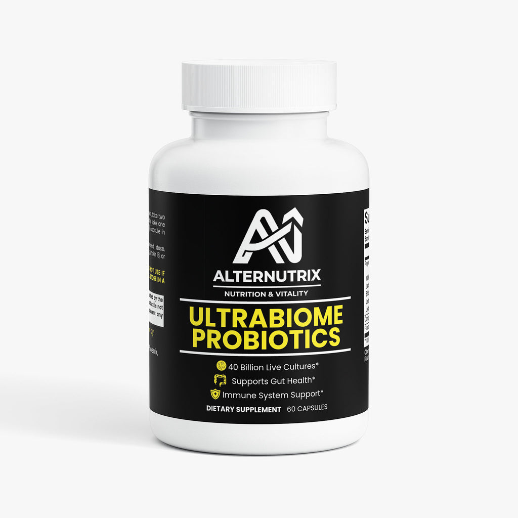 Ultrabiome Probiotics 40 Billion with Prebiotics