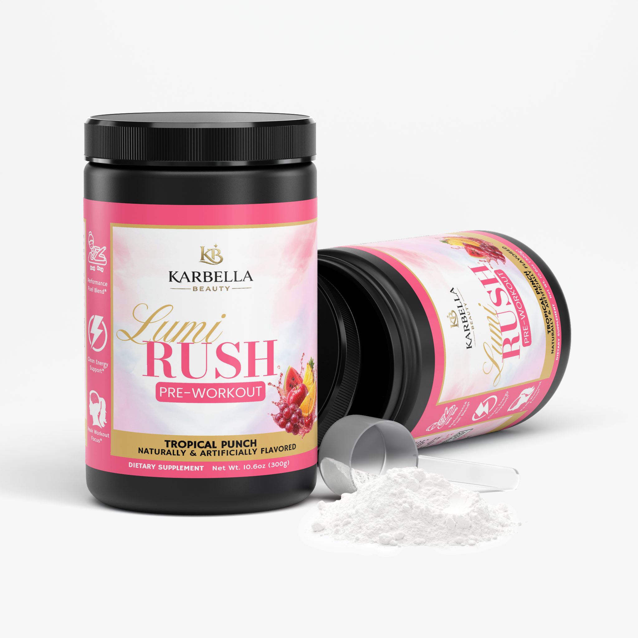 Lumi Rush Pre-Workout (Fruit Punch)