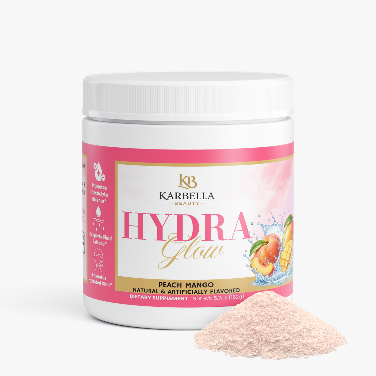 HydraGlow  Electrolytes (Peach Mango)