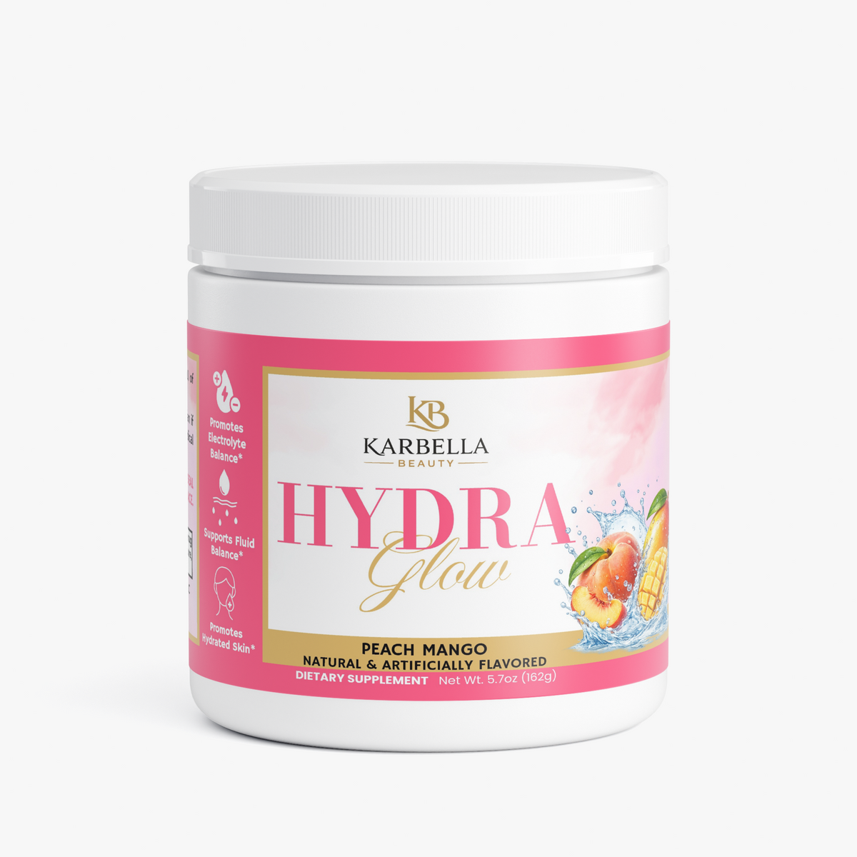 HydraGlow  Electrolytes (Peach Mango)