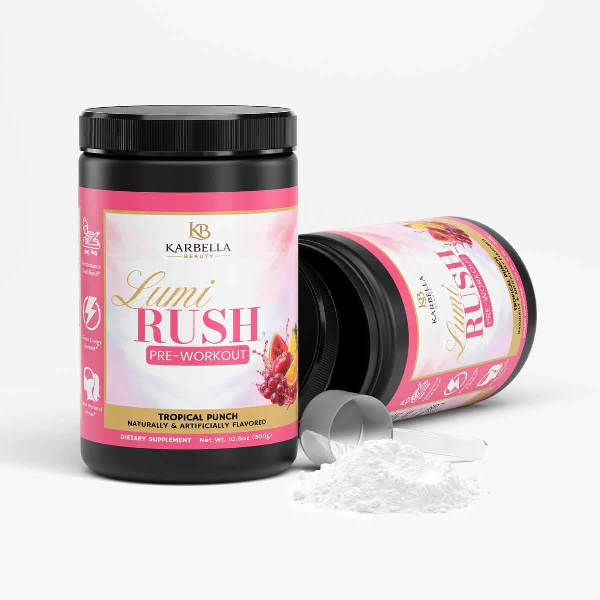 Lumi Rush Pre-Workout (Fruit Punch)