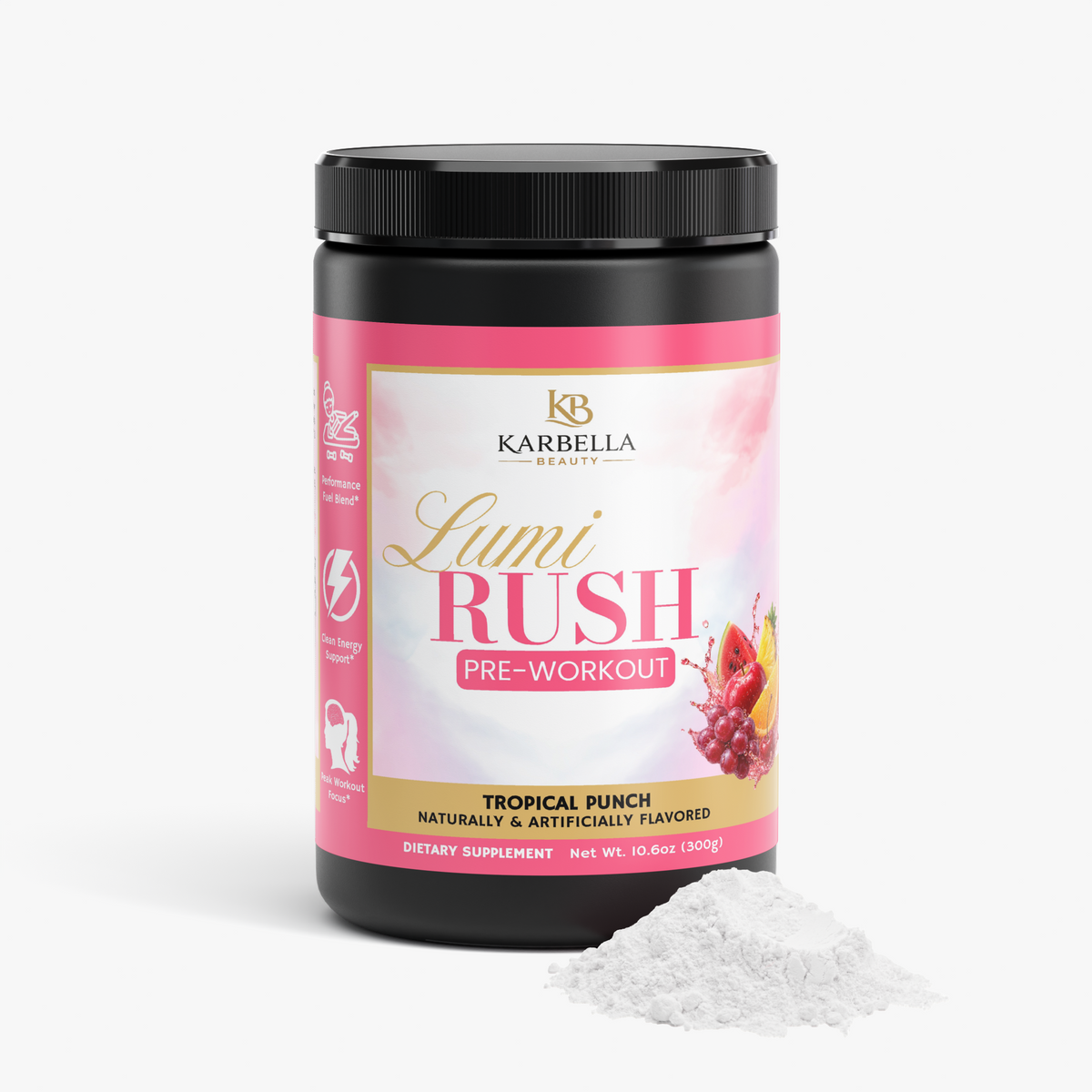 Lumi Rush Pre-Workout (Fruit Punch)