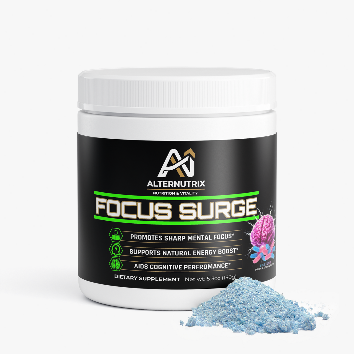 Focus Surge (Sour Gummi Worm Flavor)
