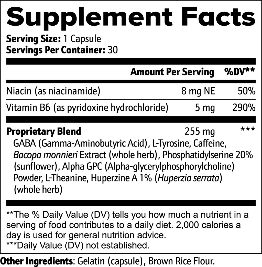 Alpha Clarity Focus Fuel