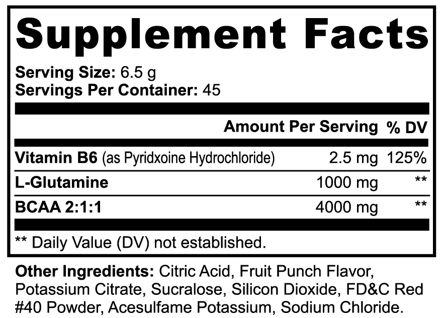 Femme Aminos (Fruit Punch)
