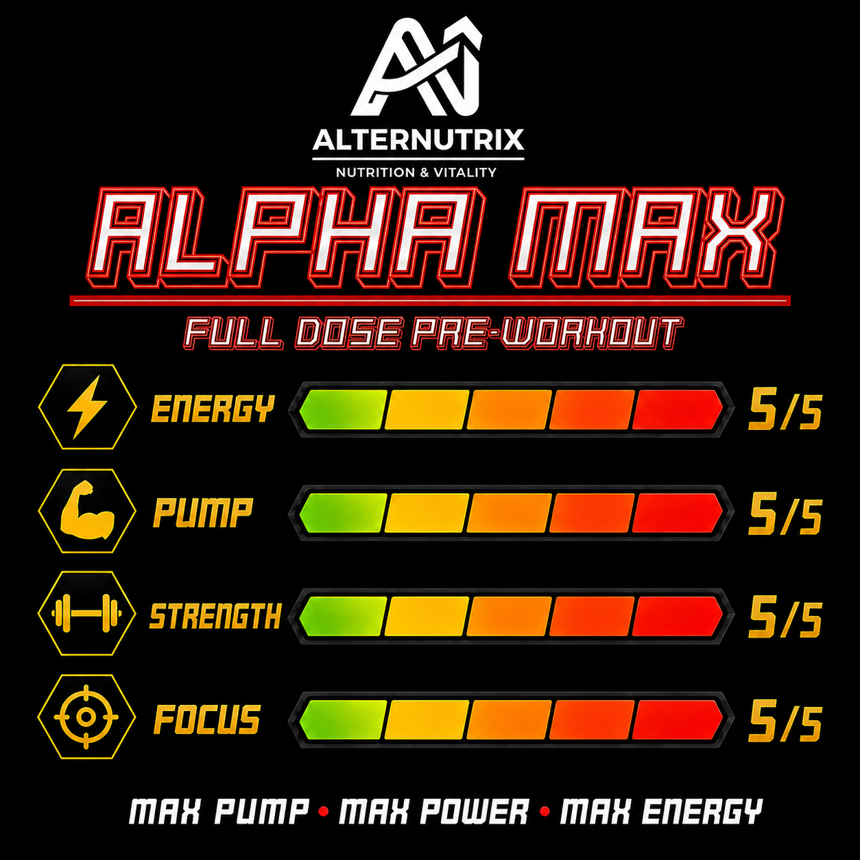 Alpha Max Pre-Workout (Grape)