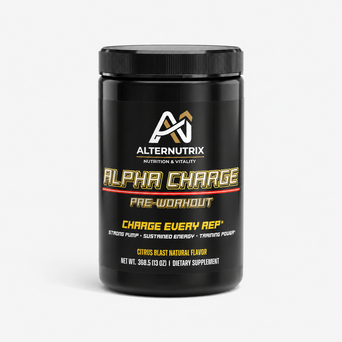 Alpha Charge Pre-Workout (Citrus)