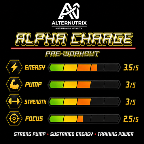 Alpha Charge Pre-Workout (Citrus)